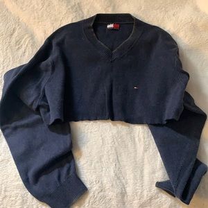 Cropped Tommy Hilfiger sweater